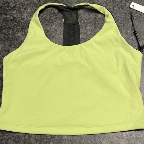 🆕Koral Lime Green Sports Bra NWT - Picture 5 of 8